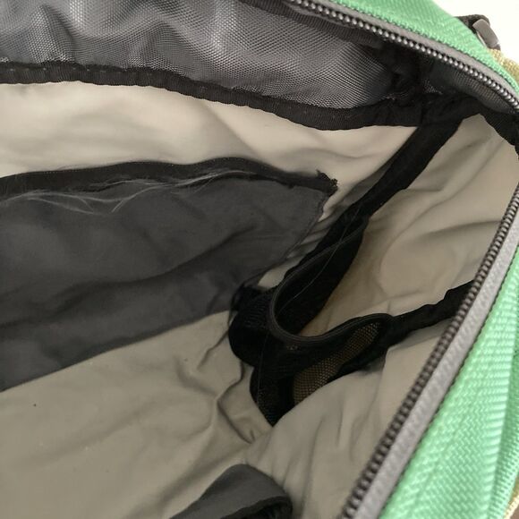 Timbuk2 Classic Messenger Bag Green Colorblock Bicycle Commute Laptop College - Picture 7 of 12